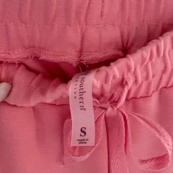 Simply Southern Pink and White Zip-Up Set - Picture 6 of 11